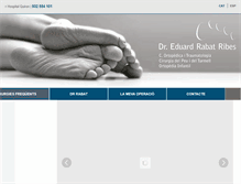 Tablet Screenshot of doctor-rabat.net